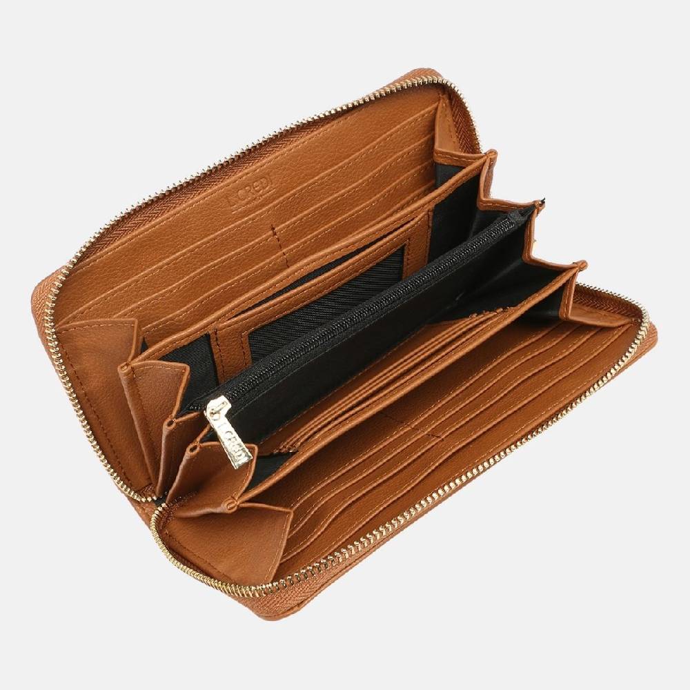 L. Credi Filippa Portemonnaie Cognac
