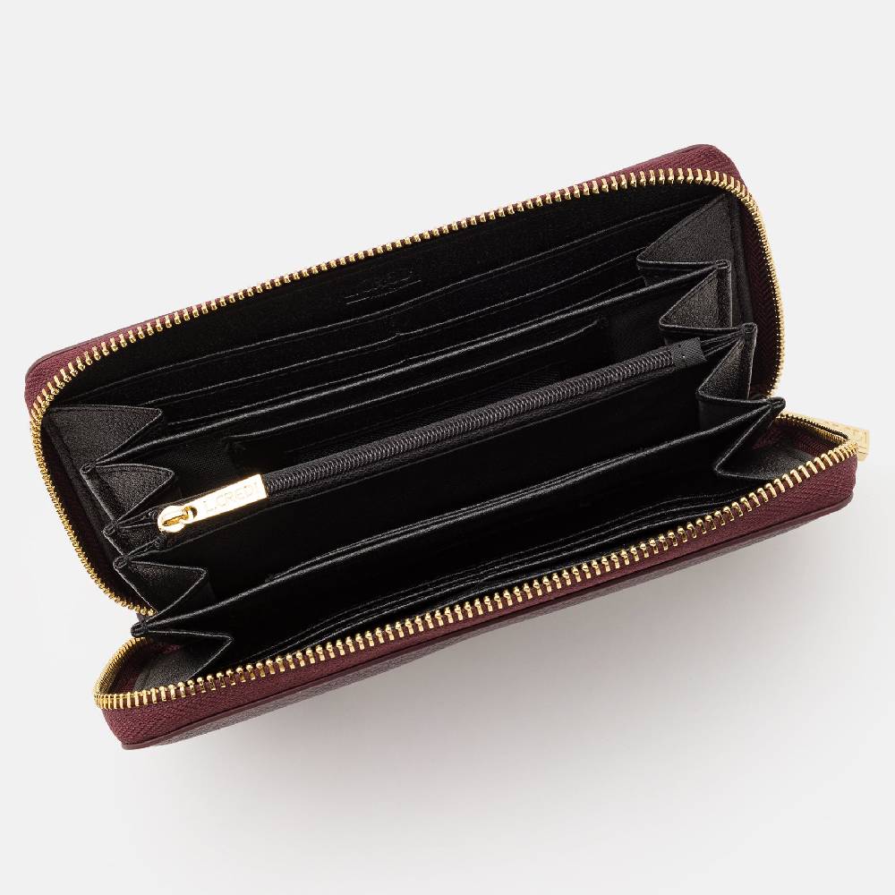 L. Credi Filippa Portemonnaie Damen Dark Plum