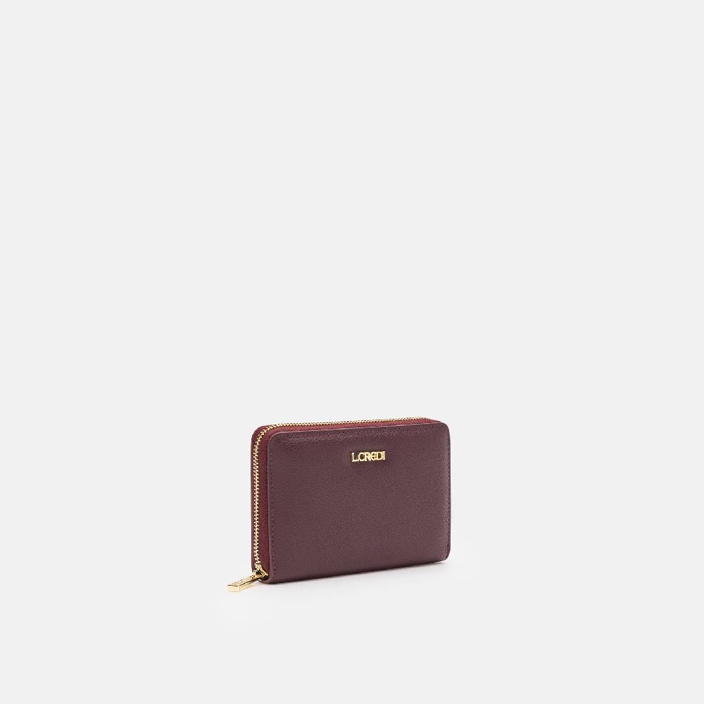 L. Credi Filippa Portemonnaie Damen Dark Plum