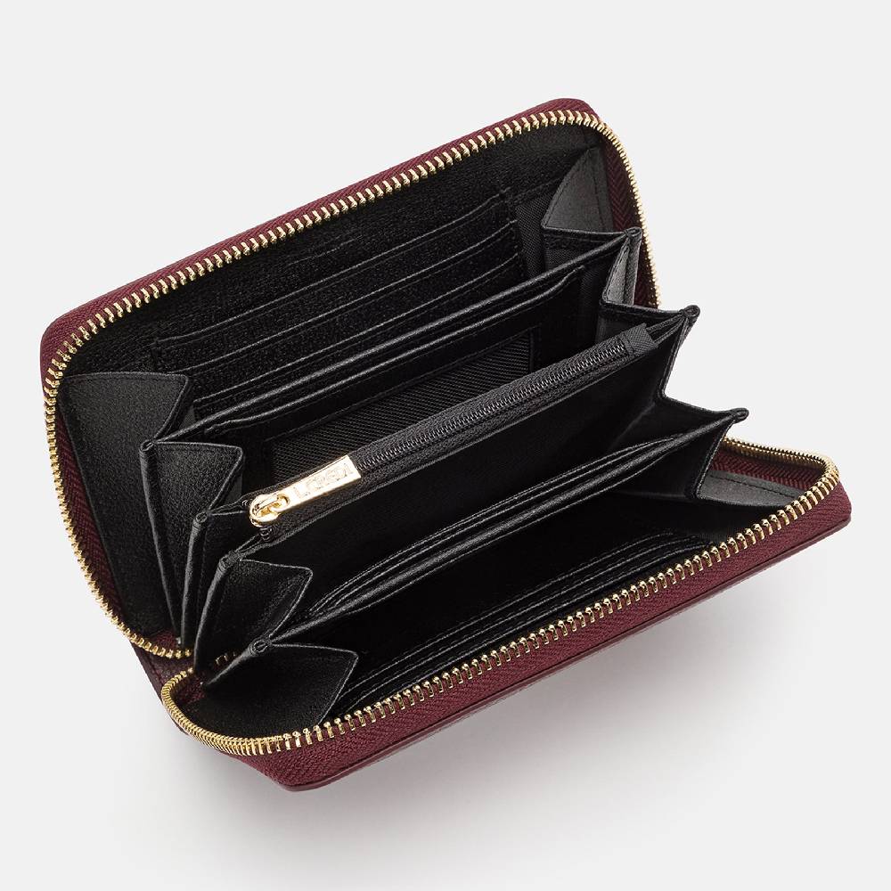 L. Credi Filippa Portemonnaie Damen Dark Plum