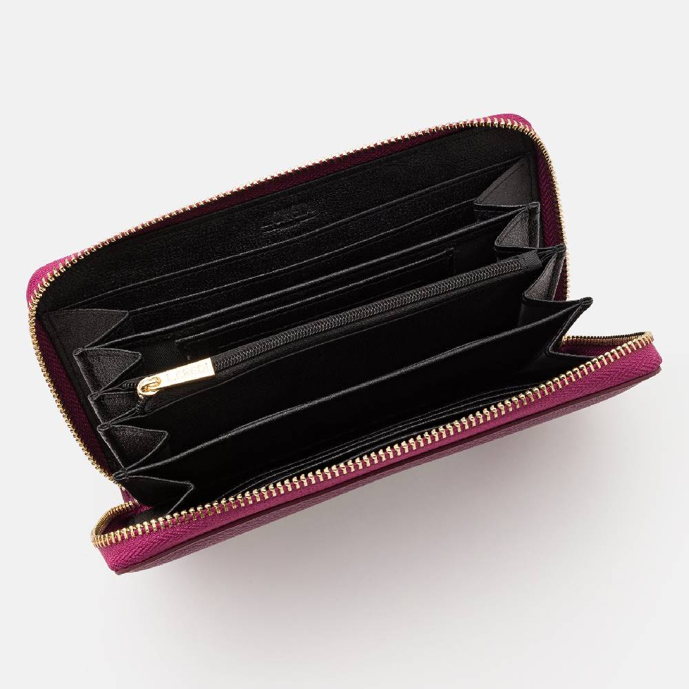 L. Credi Filippa Portemonnaie Damen Plum