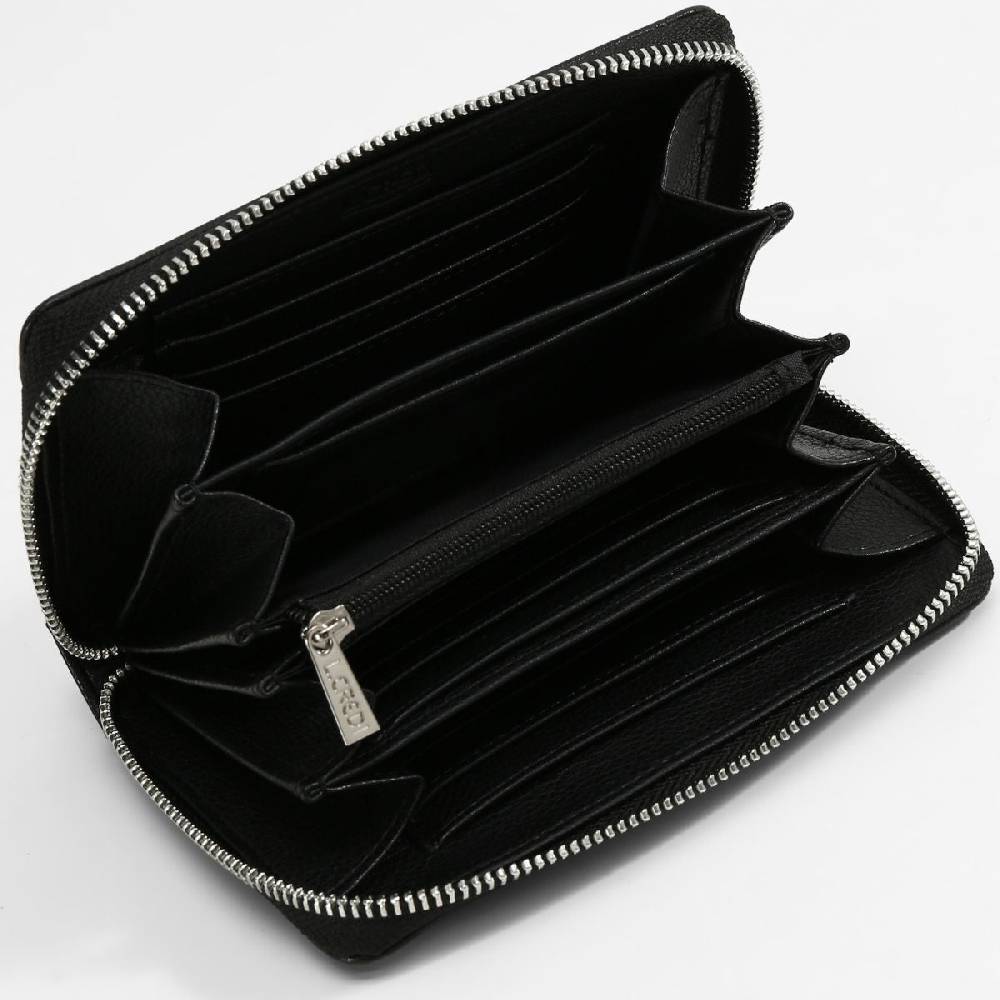 L. Credi Filippa Portemonnaie Schwarz