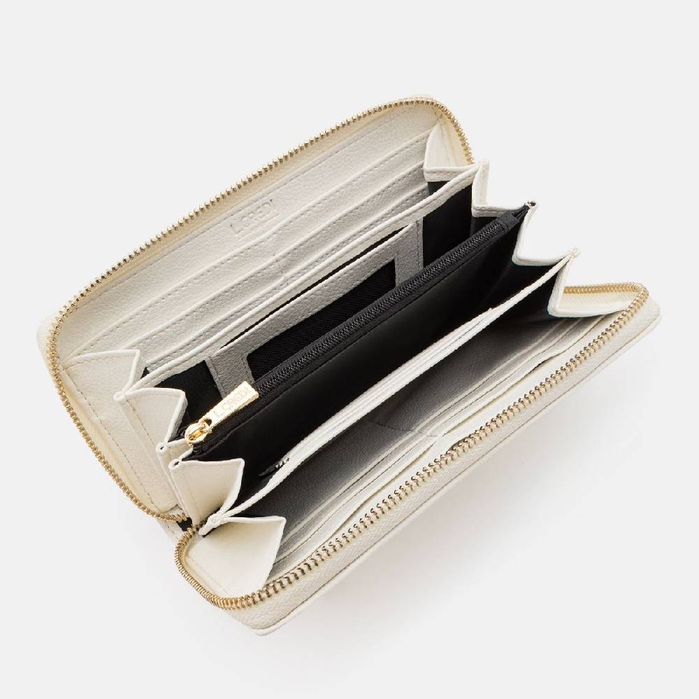 L. Credi Filippa Portemonnaie Weiss