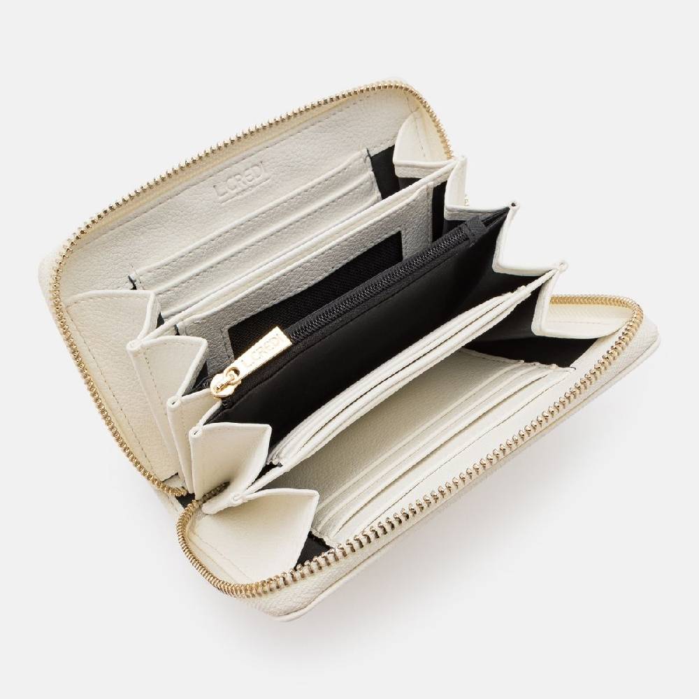 L. Credi Filippa Portemonnaie Weiss