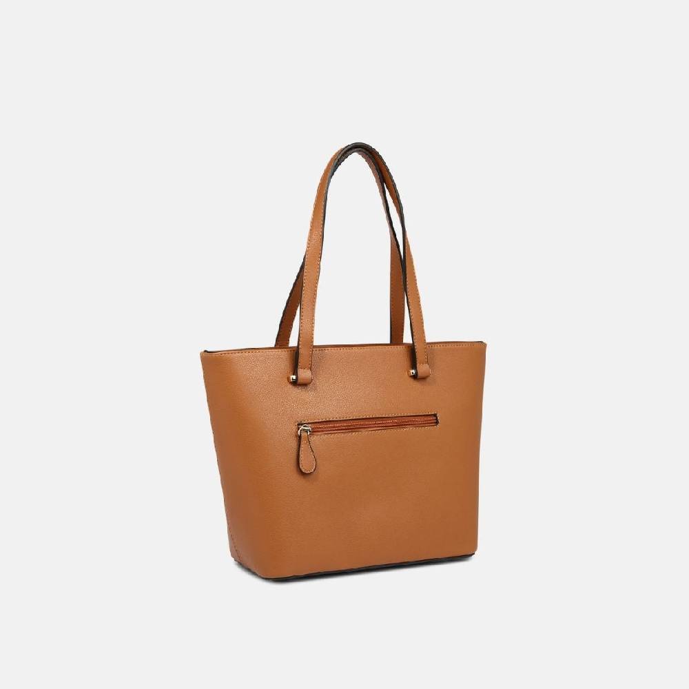 L. Credi Filippa Shopper Cognac