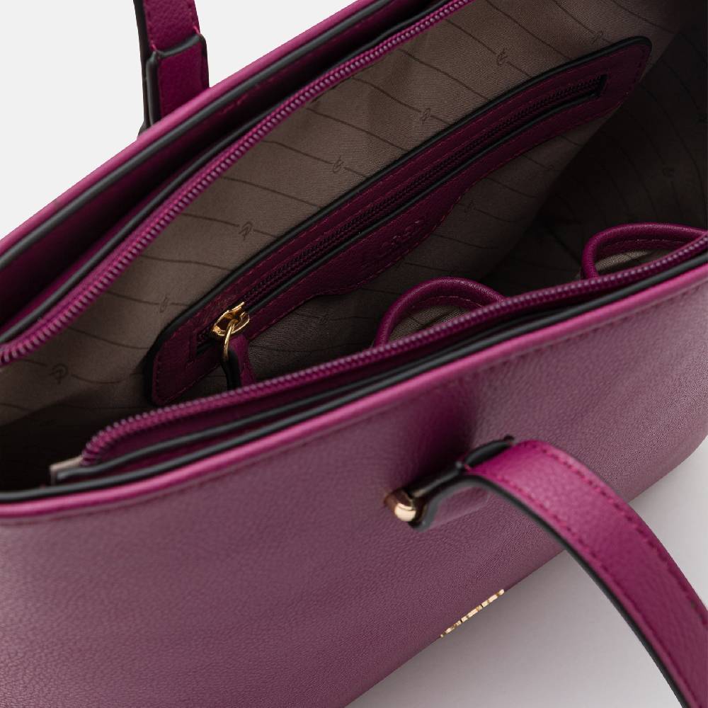 L. Credi Filippa Shopper Plum