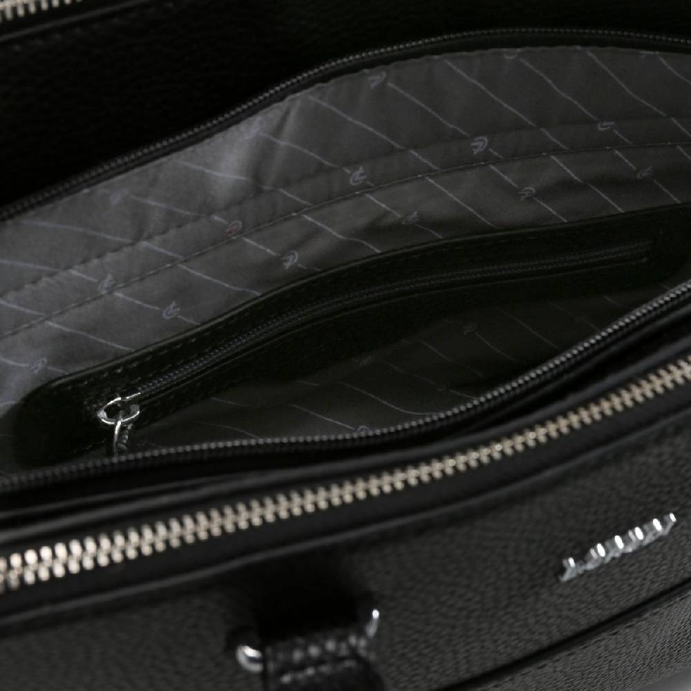 L. Credi Franka Shopper Schwarz