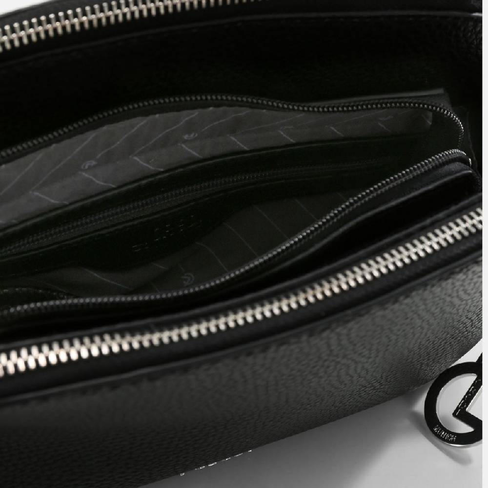 L. Credi Franka Umhängetasche Schwarz