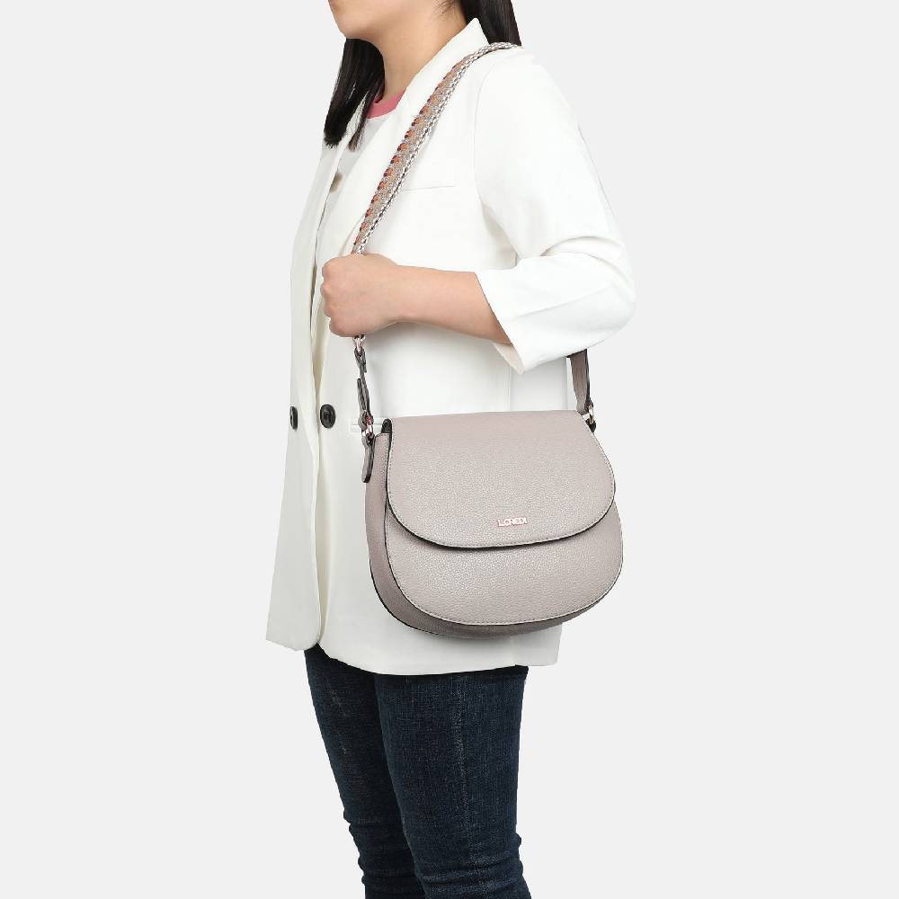 L. Credi Hauke Umhängetasche Stone