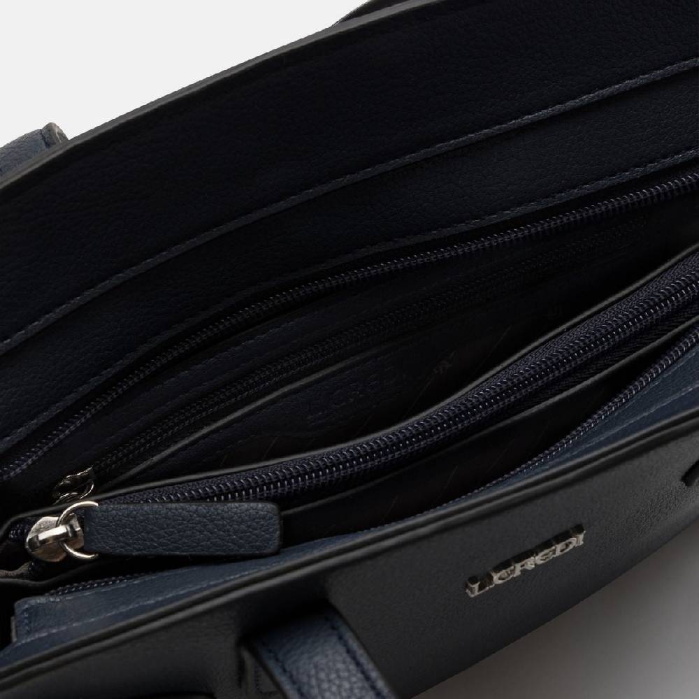 L. Credi Isante Henkeltasche Marine