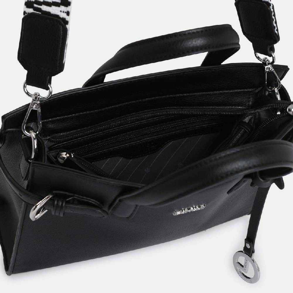 L. Credi Isante Henkeltasche Schwarz