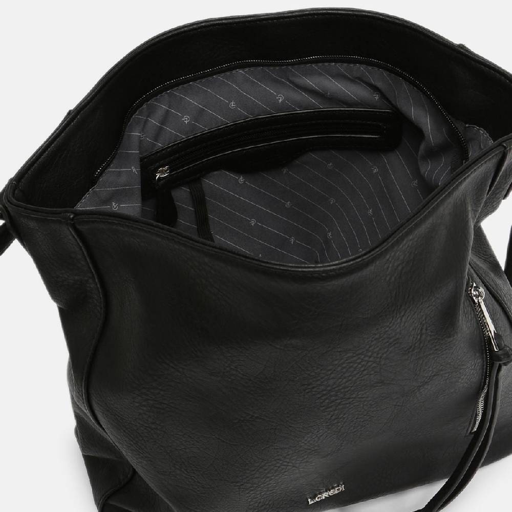 L. Credi Jana Hobo Schwarz