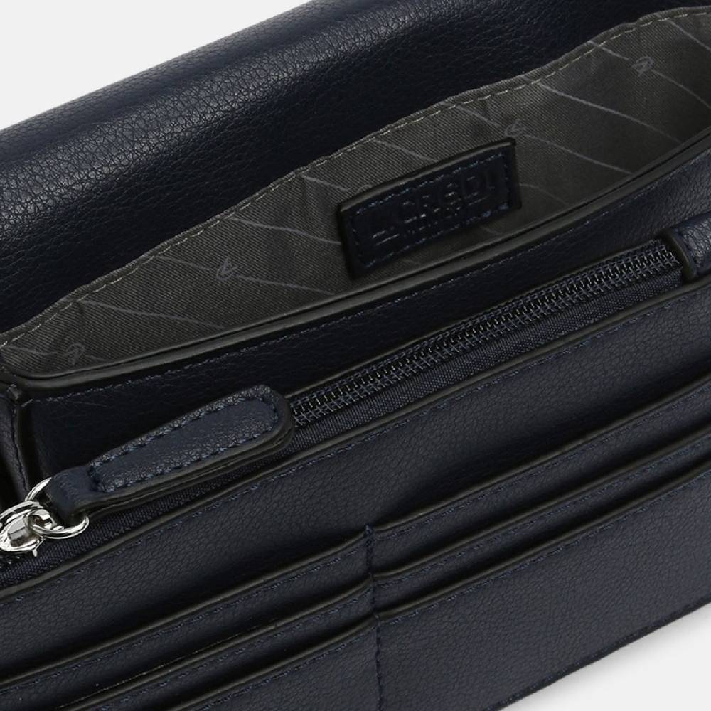 L. Credi Jane Clutch Marine