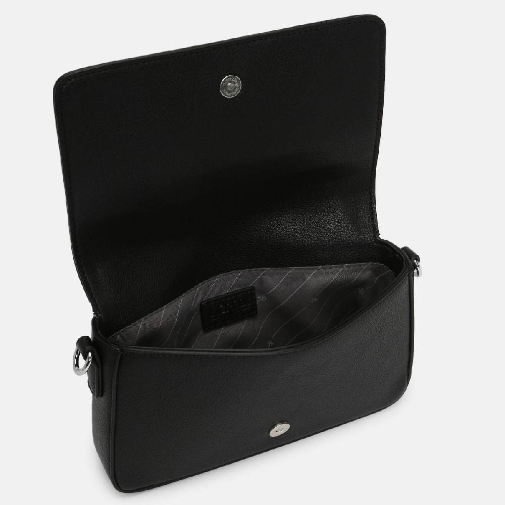 L. Credi Jane Clutch Schwarz