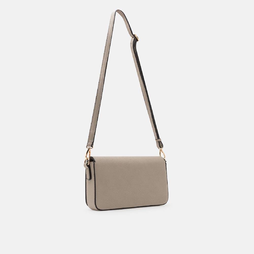 L. Credi Jane Clutch Stone