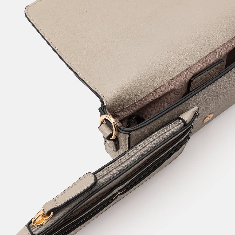 L. Credi Jane Clutch Stone