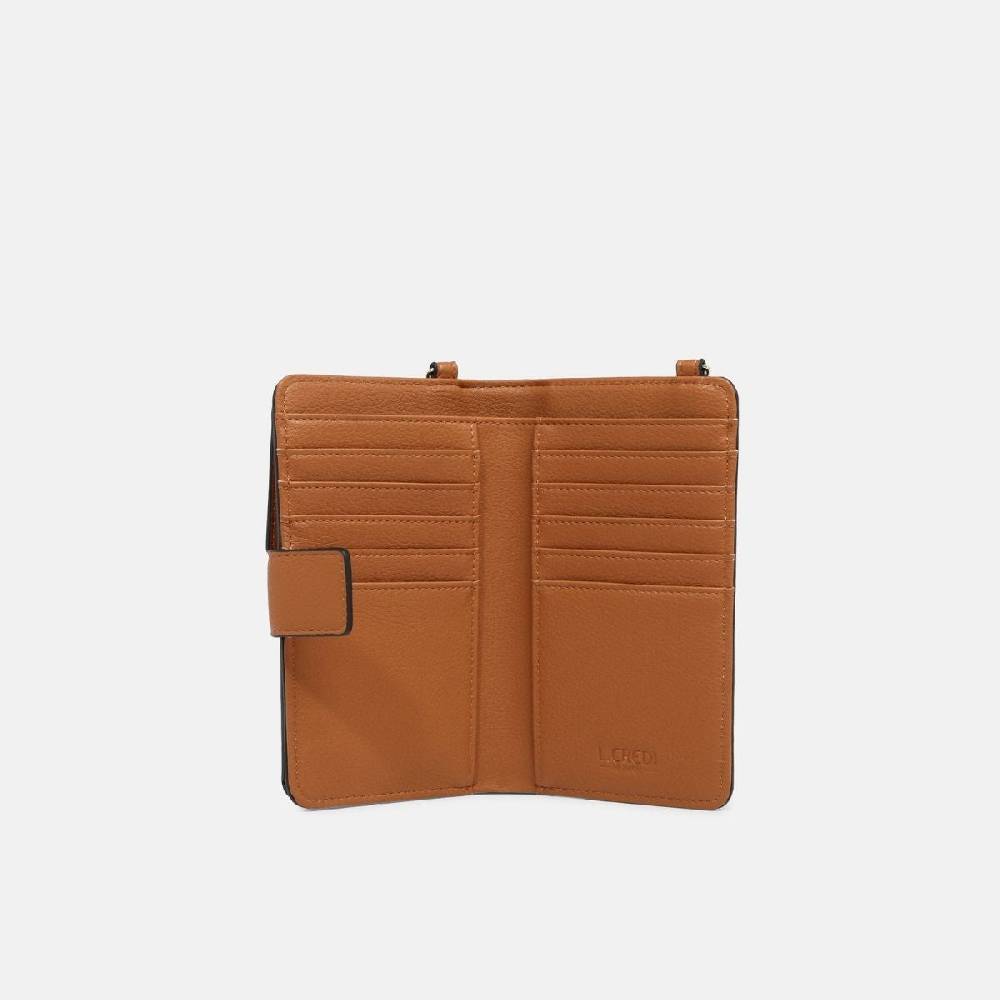 L. Credi Jane Handytasche Cognac