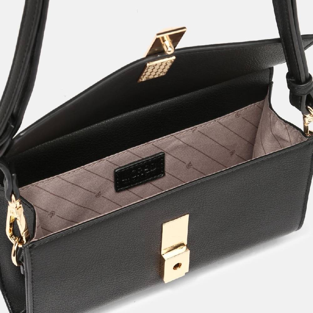 L. Credi Janna Clutch Schwarz