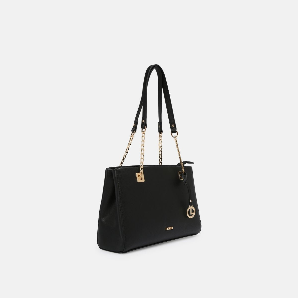 L. Credi Karin Shopper Schwarz