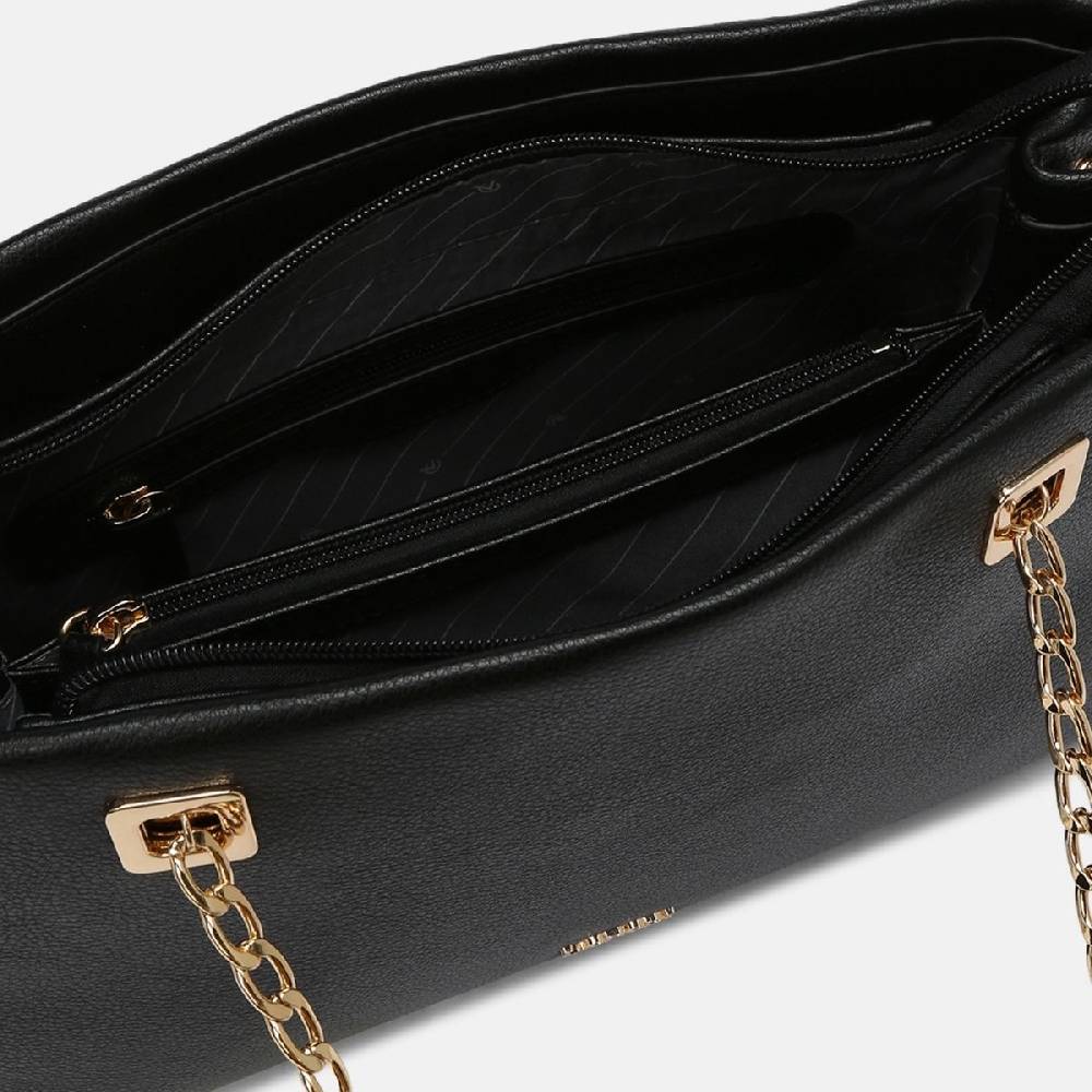 L. Credi Karin Shopper Schwarz