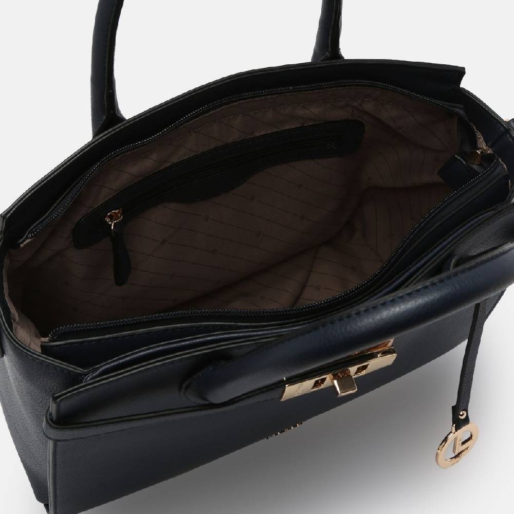 L. Credi Konstanze Henkeltasche Marine