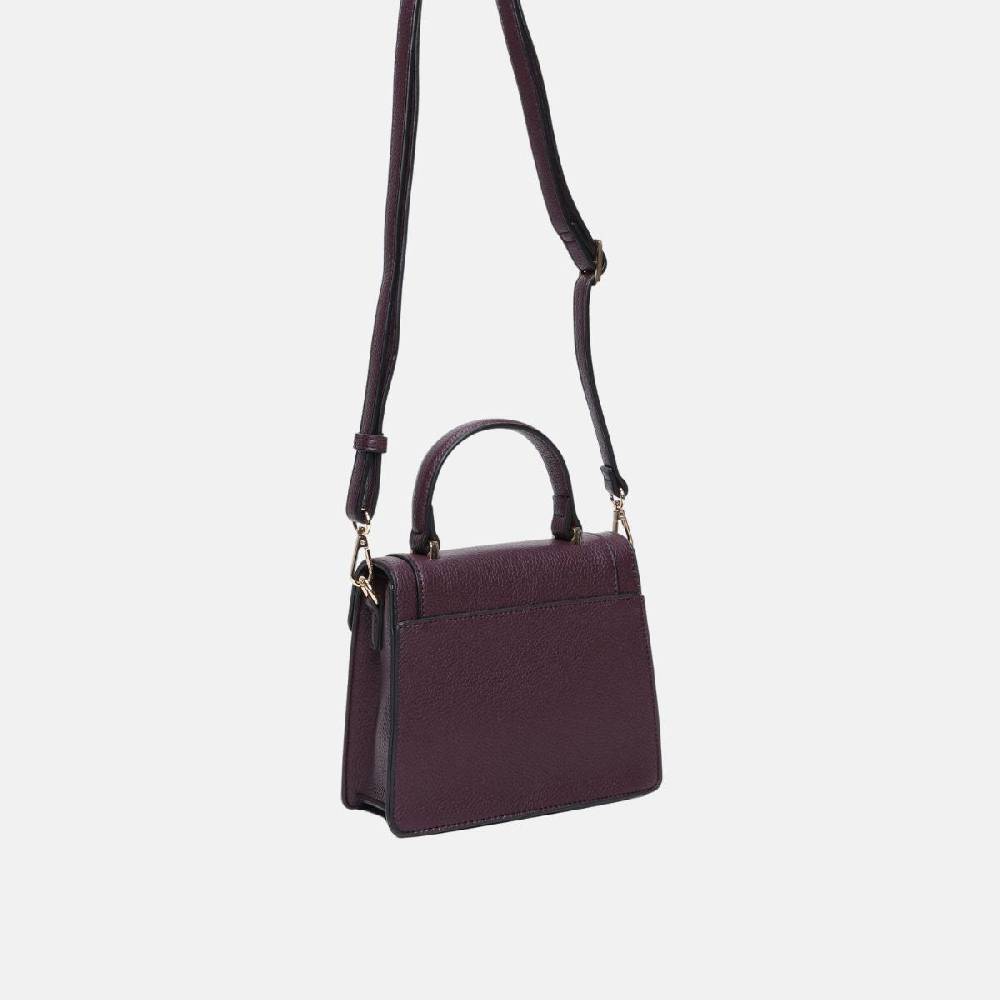 L. Credi Konstanze Umhängetasche Dark Plum
