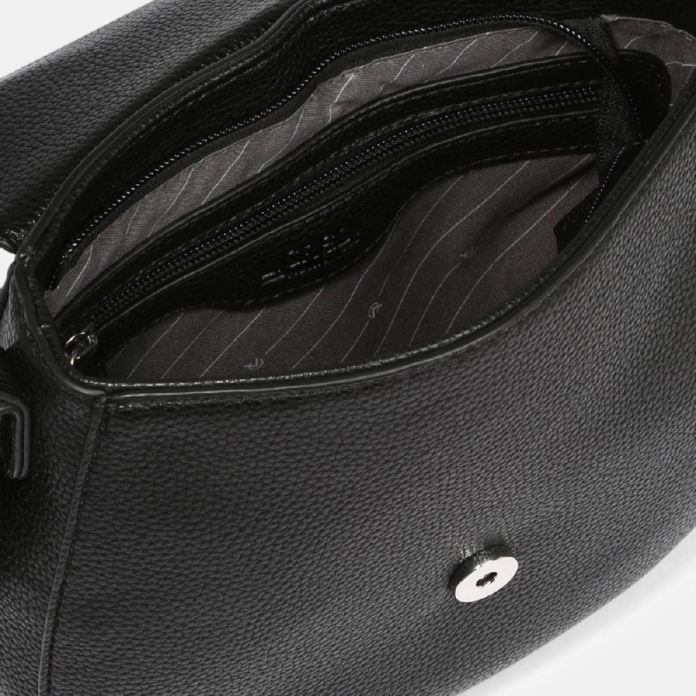 L. Credi Kristie Umhängetasche Schwarz