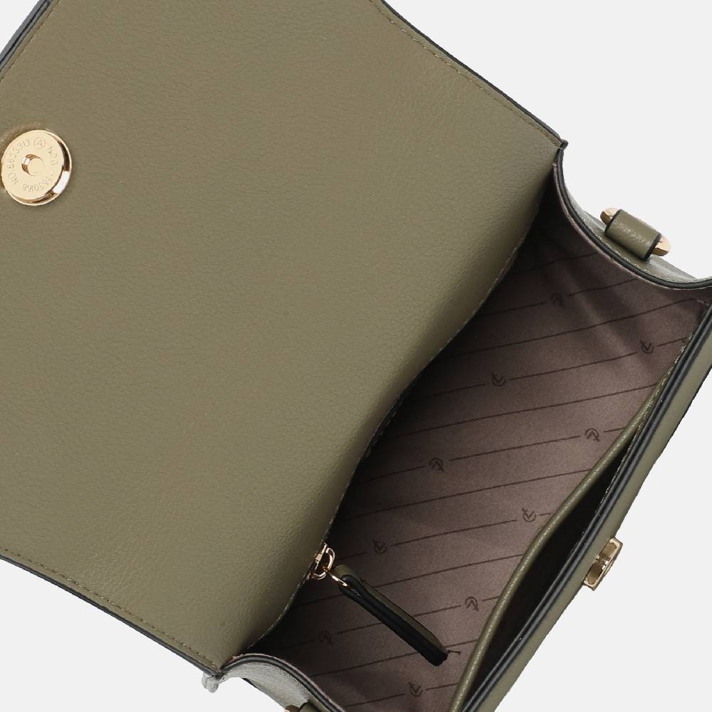 L. Credi Lauretta Umhängetasche Khaki