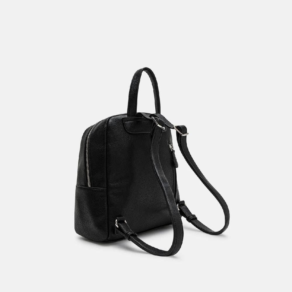 L. Credi Liara Rucksack Schwarz