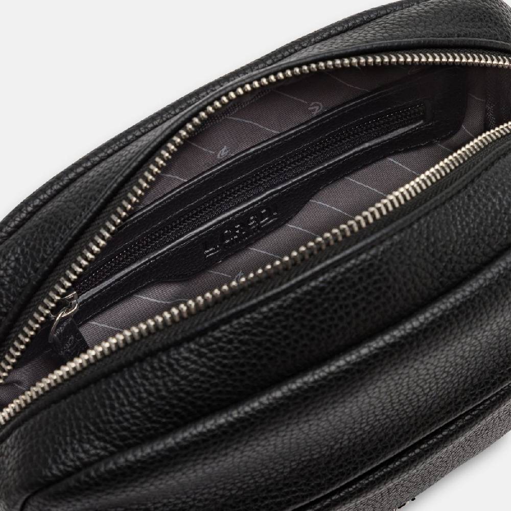 L. Credi Maite Umhängetasche Schwarz