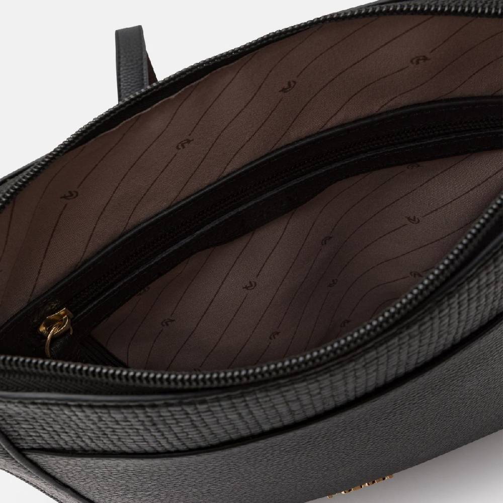 L. Credi Marlies Umhängetasche Schwarz