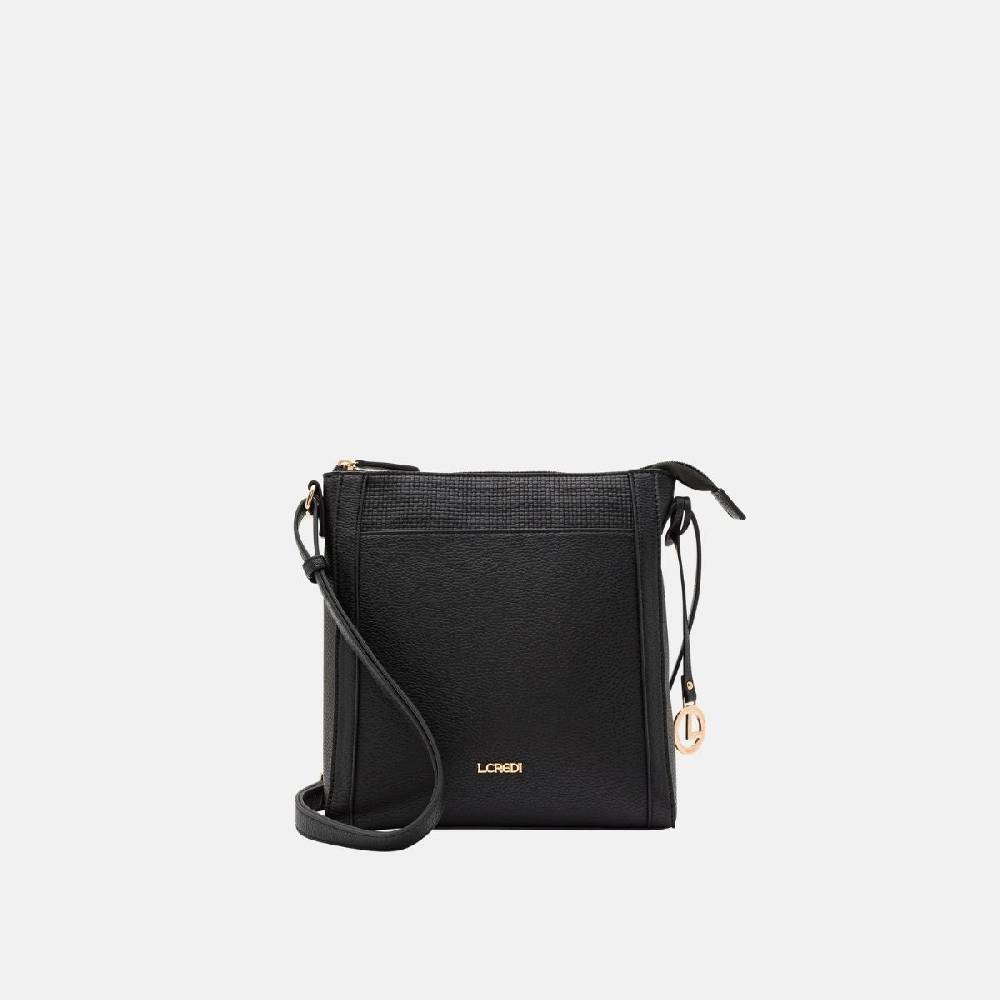 L. Credi Marlies Umhängetasche schwarz