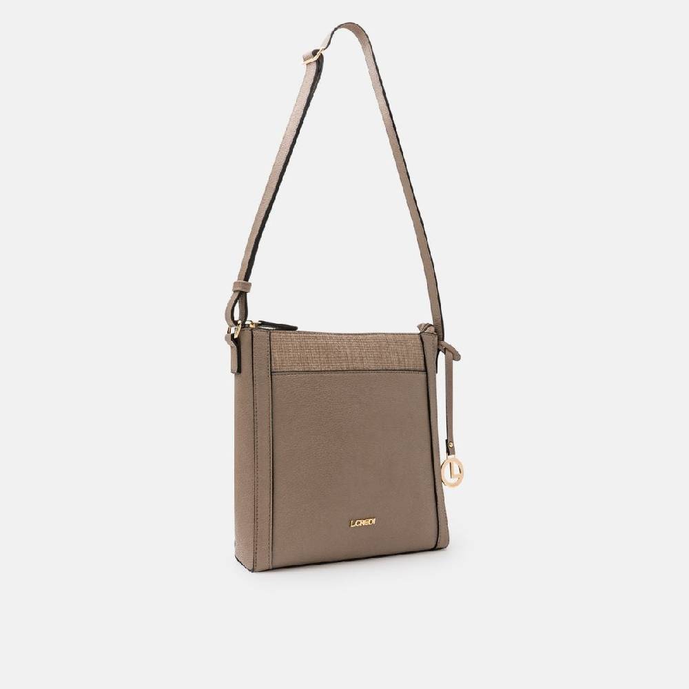 L. Credi Marlies Umhängetasche Taupe