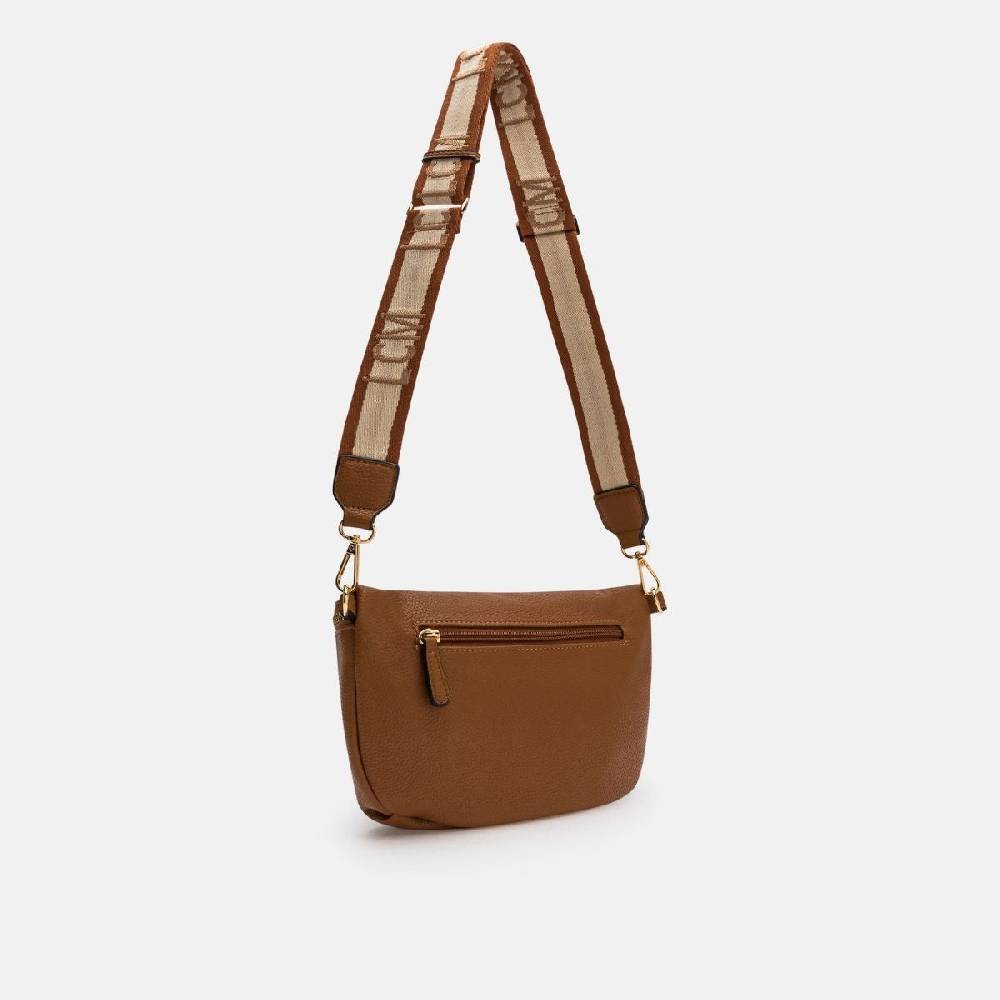 L. Credi Matilda Umhängetasche Cognac