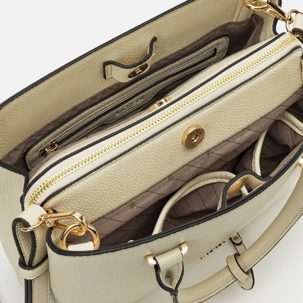 L. Credi Maxima Henkeltasche Creme