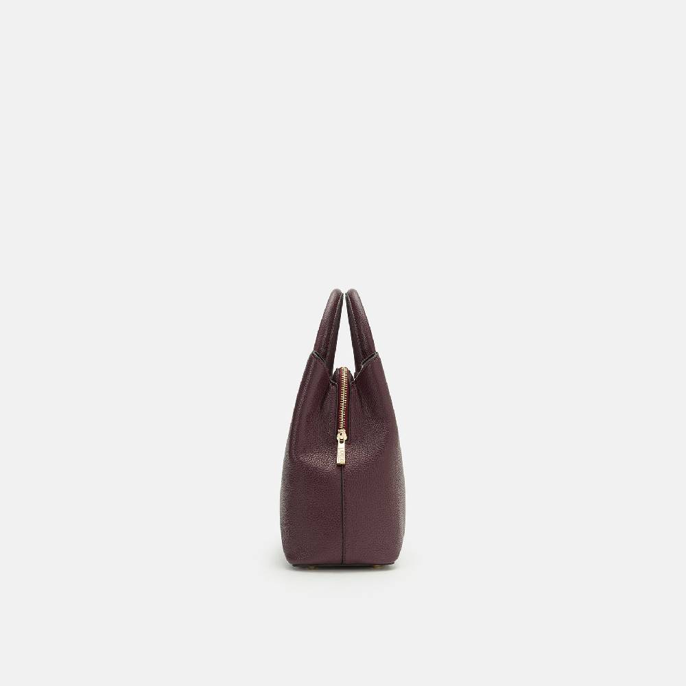 L. Credi Maxima Henkeltasche Dark Plum