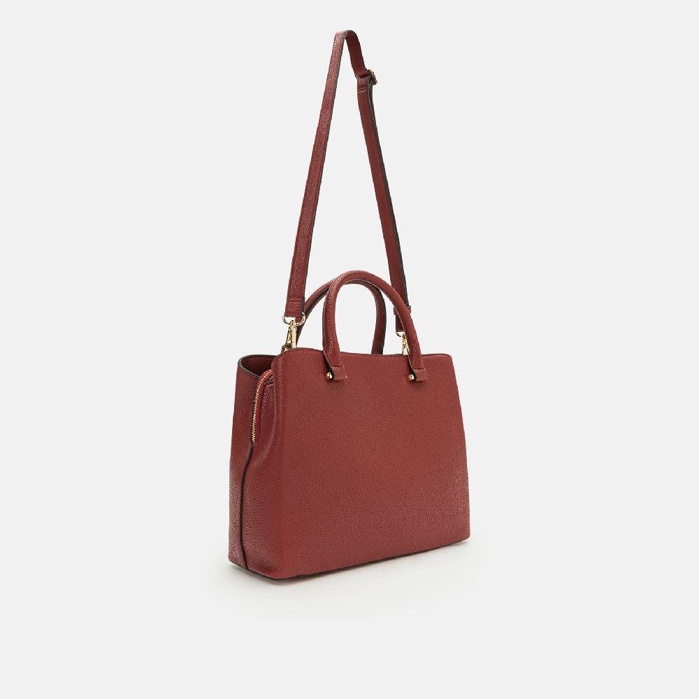 L. Credi Maxima Henkeltasche Rot