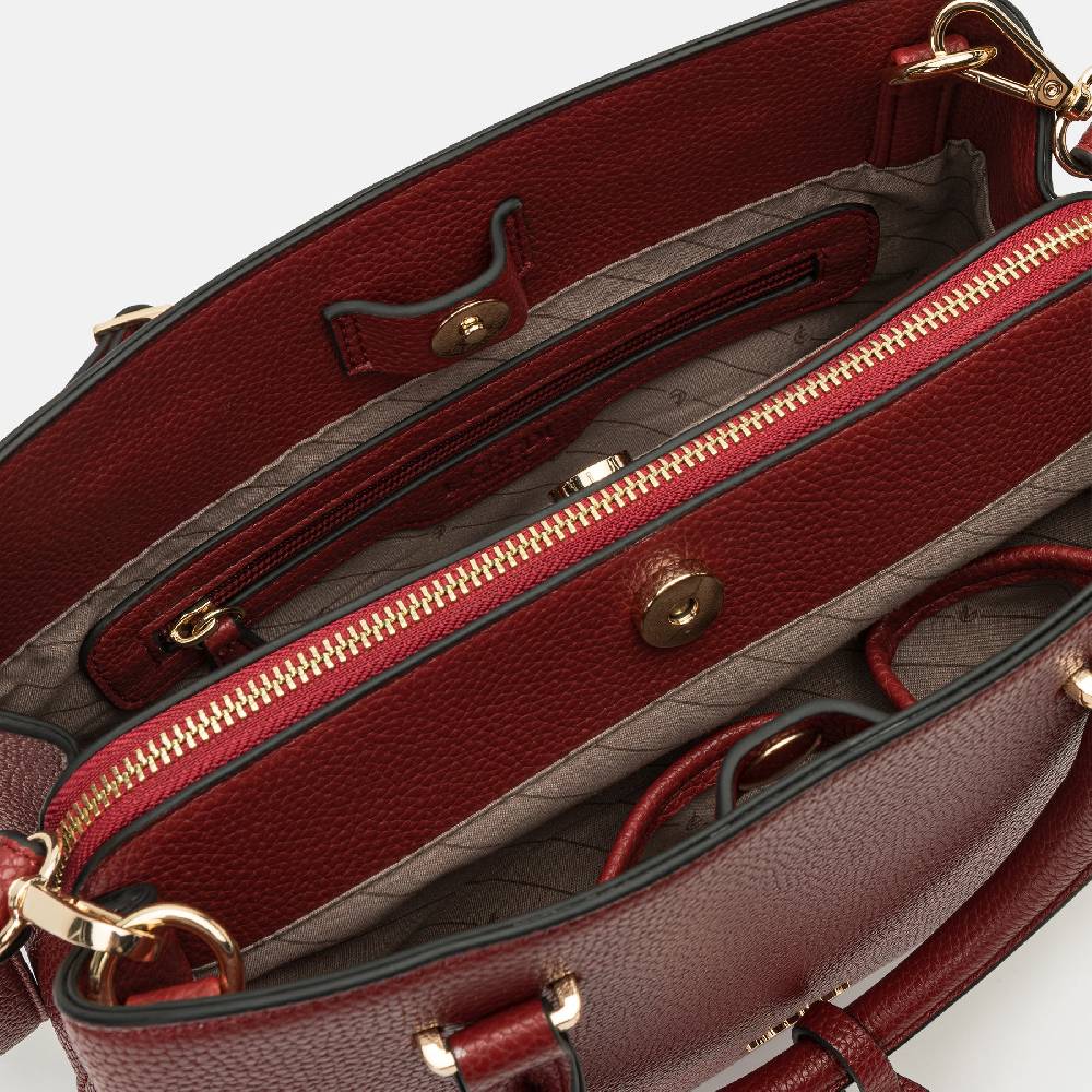 L. Credi Maxima Henkeltasche Rot