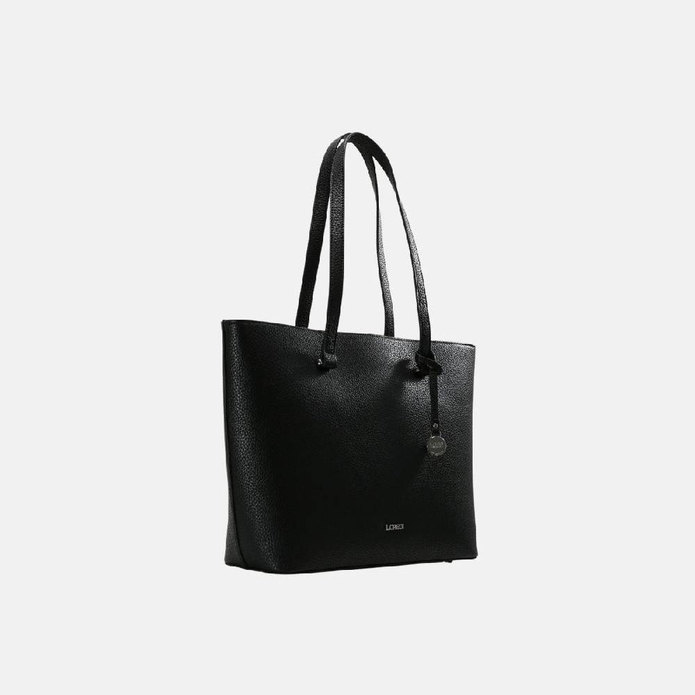 L. Credi Maxima Shopper Schwarz