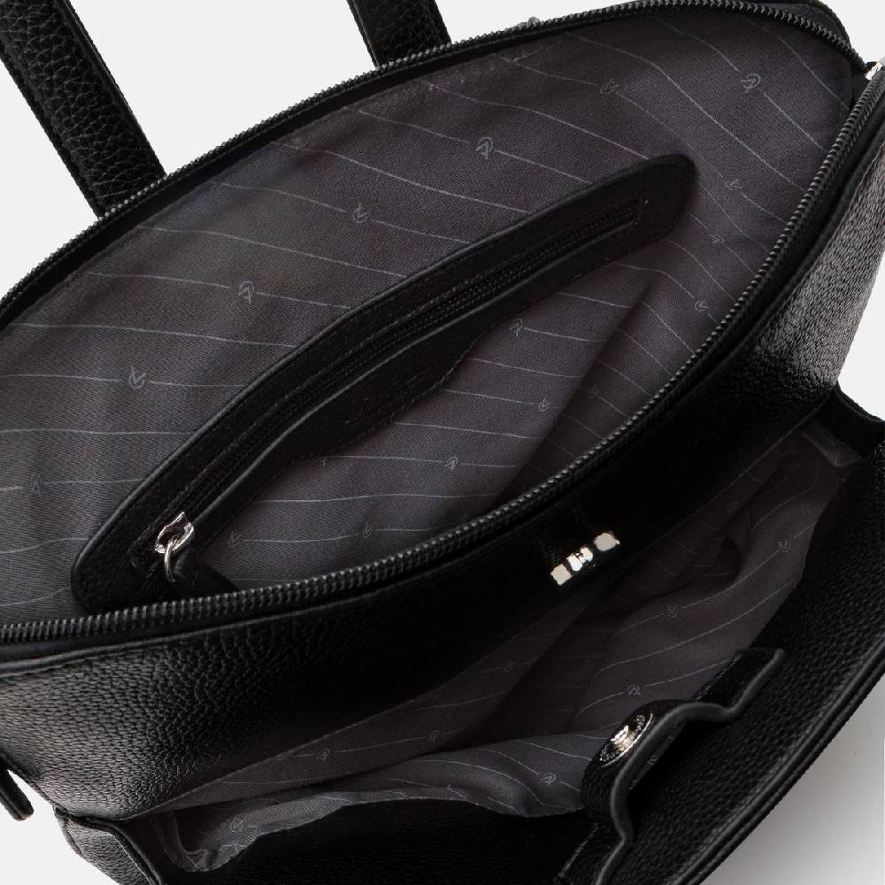 L. Credi Melanie Rucksack Schwarz