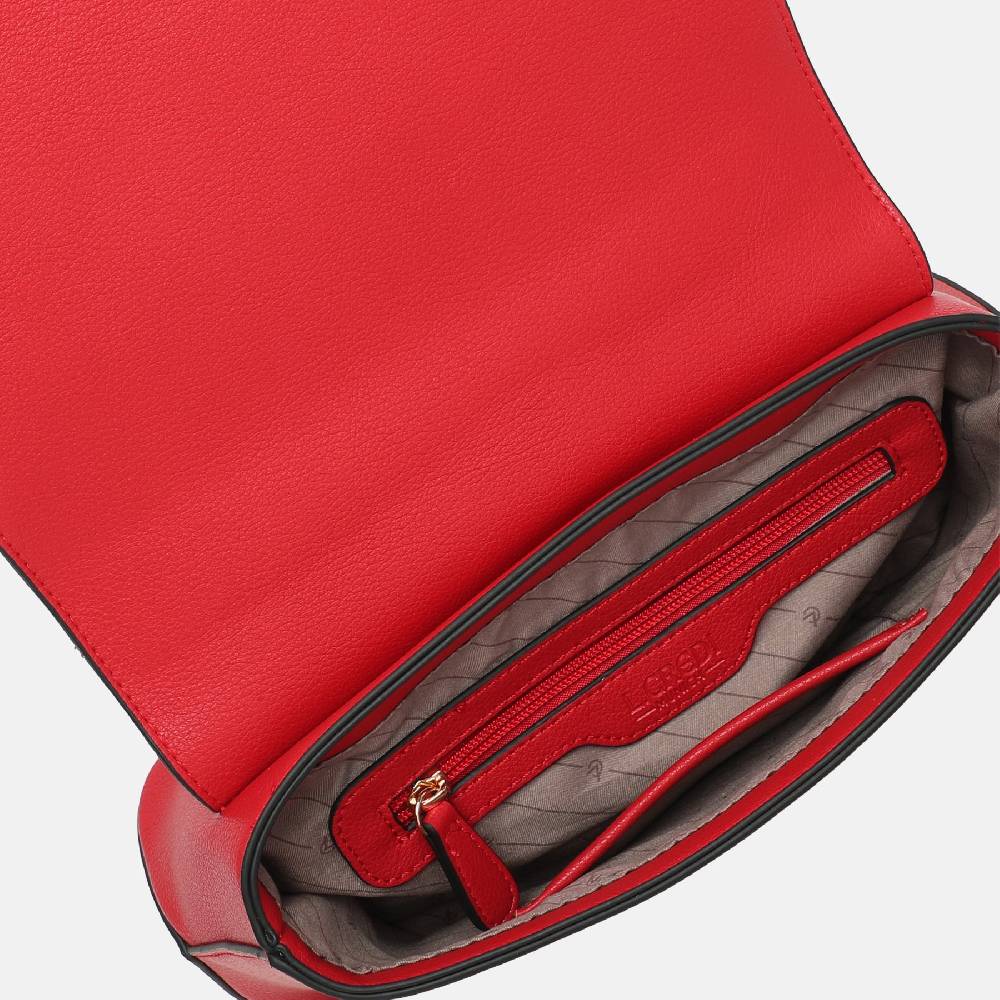 L. Credi Merida Umhängetasche Salsa