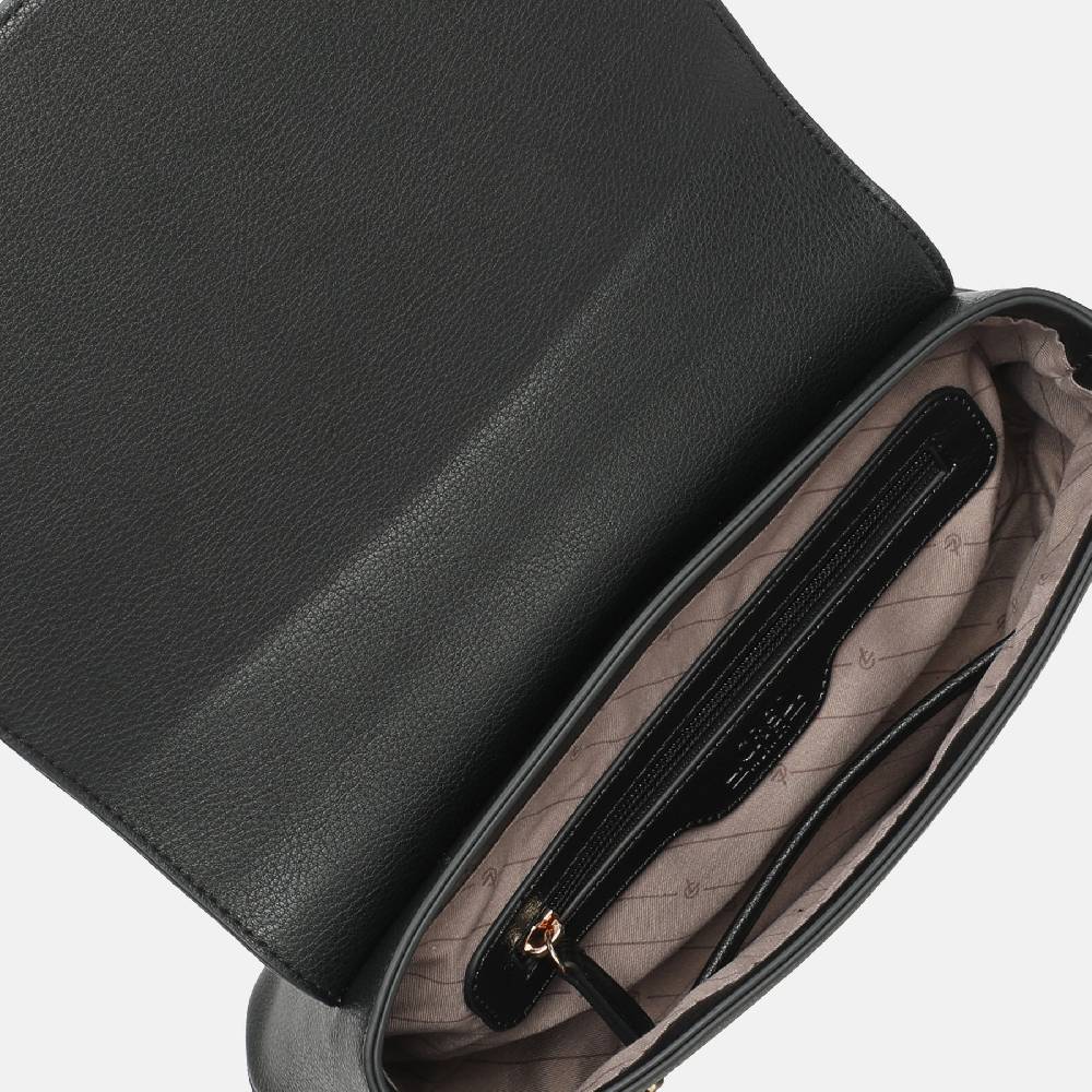 L. Credi Merida Umhängetasche Schwarz