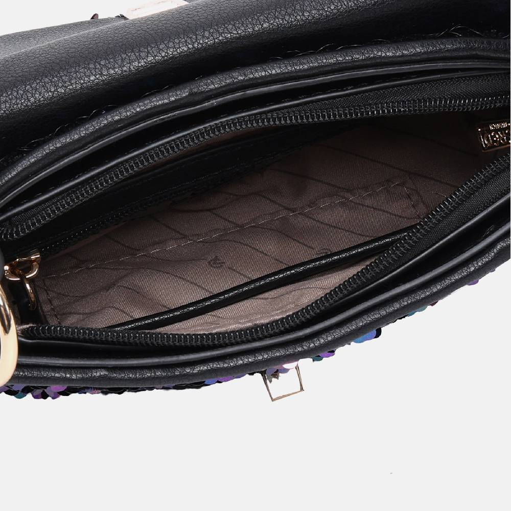 L. Credi Mimi Umhängetasche Marine / Mix