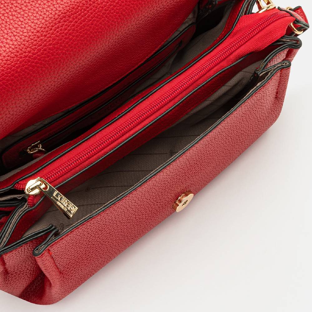 L. Credi Nabela Umhängetasche Salsa