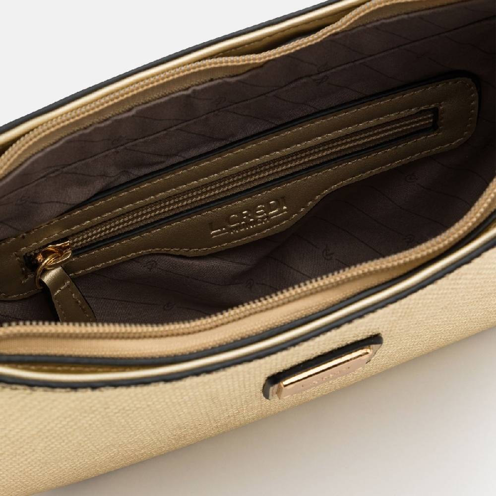 L. Credi Nadine Hobo Gold