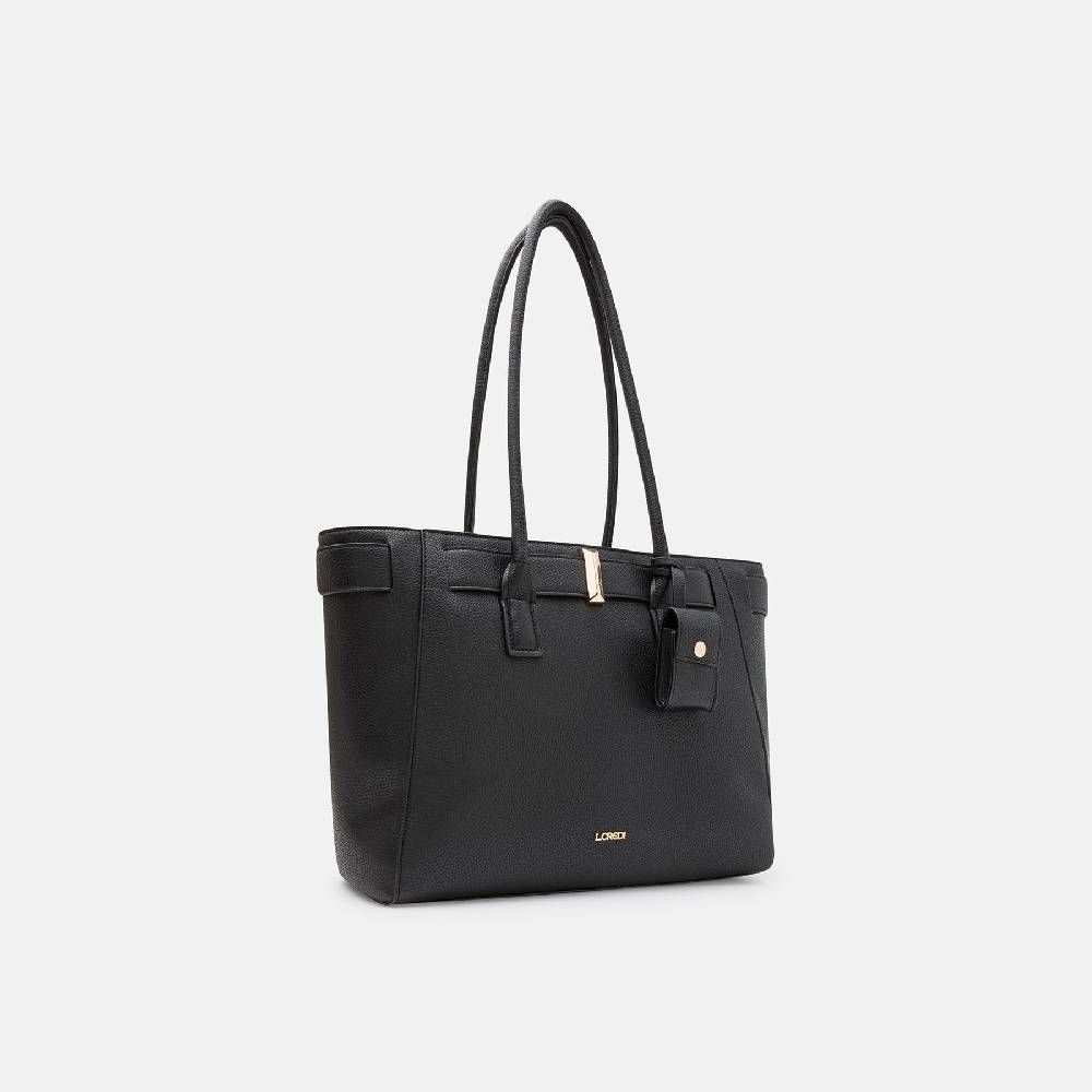 L. Credi Nadira Shopper Schwarz