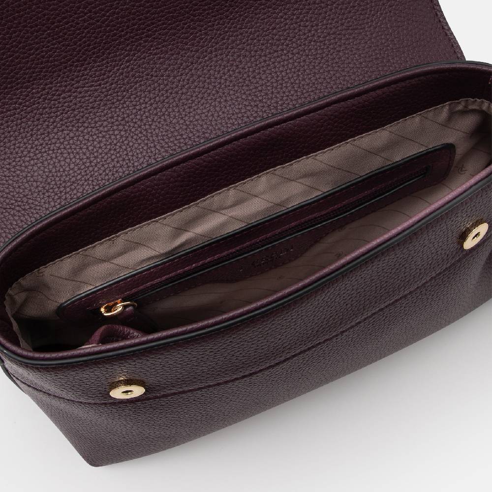 L. Credi Nadira Umhängetasche Dark Plum