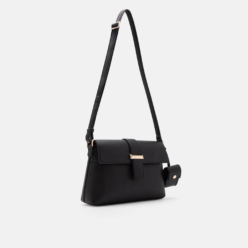 L. Credi Nadira Umhängetasche Schwarz