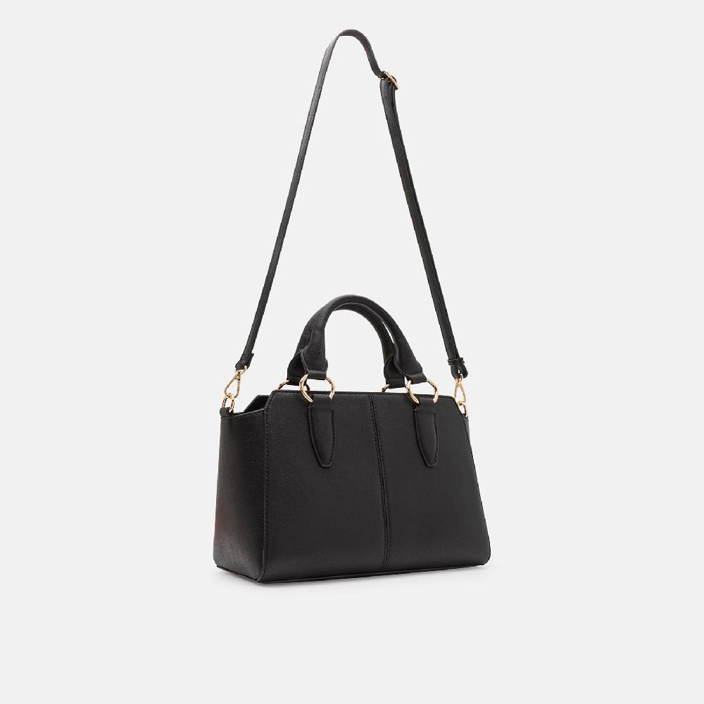 L. Credi Nadja Henkeltasche Schwarz