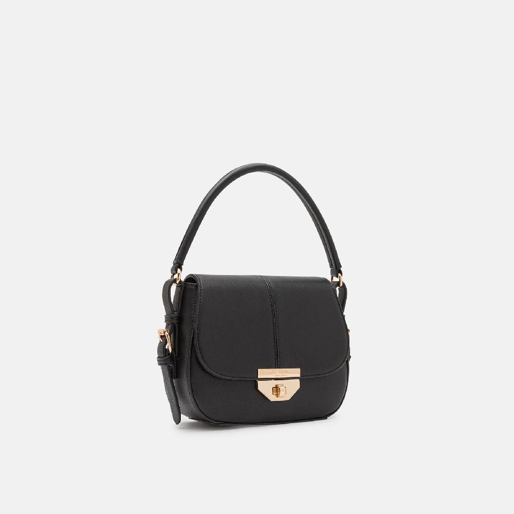 L. Credi Nadja Umhängetasche Schwarz